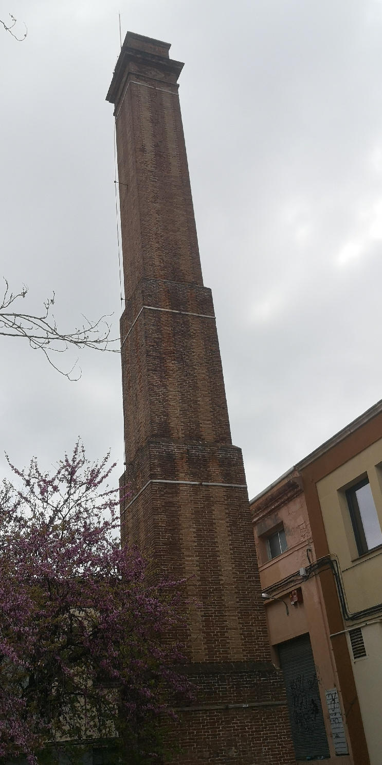 Cheminée en briques de Mataró